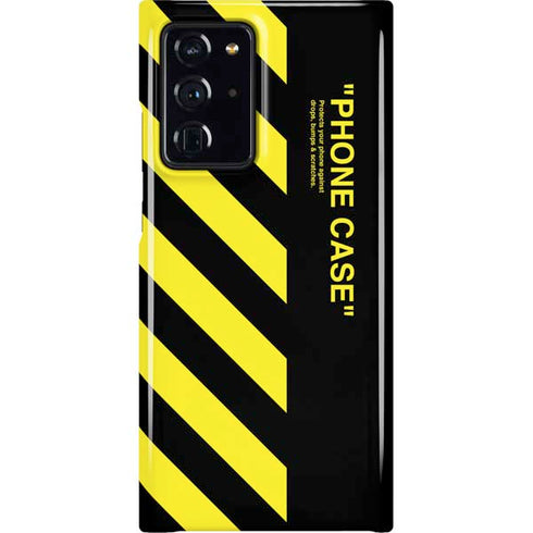 Black and Yellow Stripes Galaxy Cases